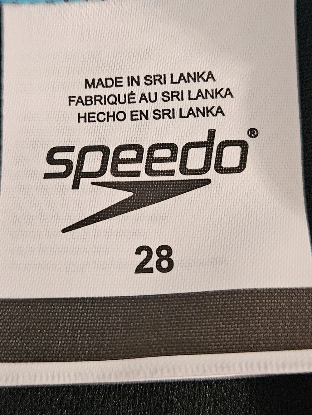 Speedo Endurance Eco Size 28 Boys Mens Swim Trunks with Elastic Drawstring Waist